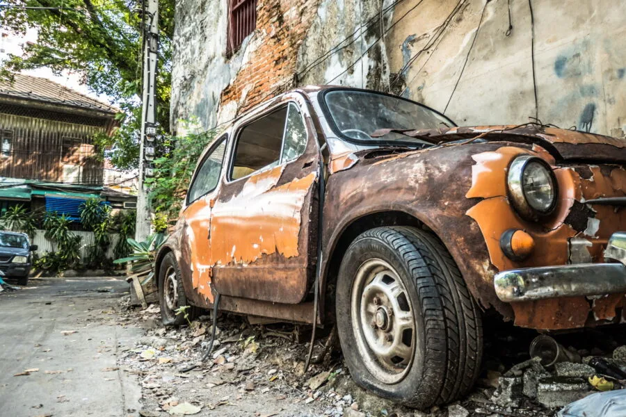 landmark fiat 500 talat noi bangkok