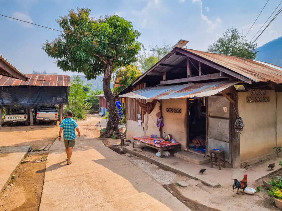 Ban Phaem Bok village near pai