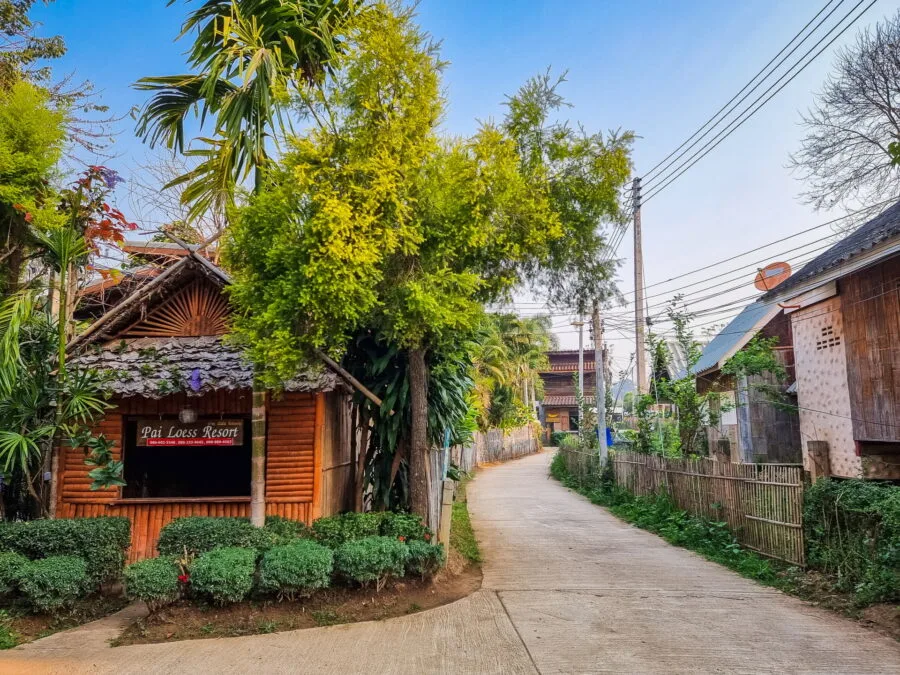 guesthouse pai loess resort