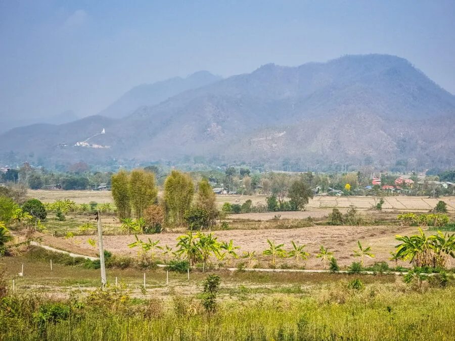 landscape around pai thailand