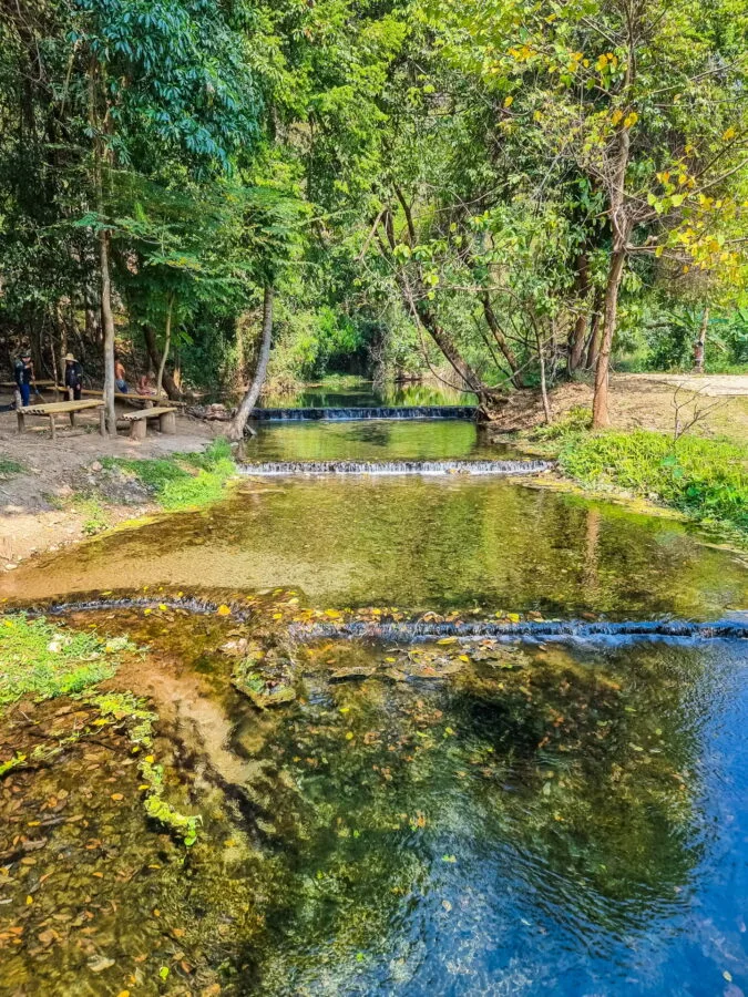 stream sai ngam natural mineral spring pai
