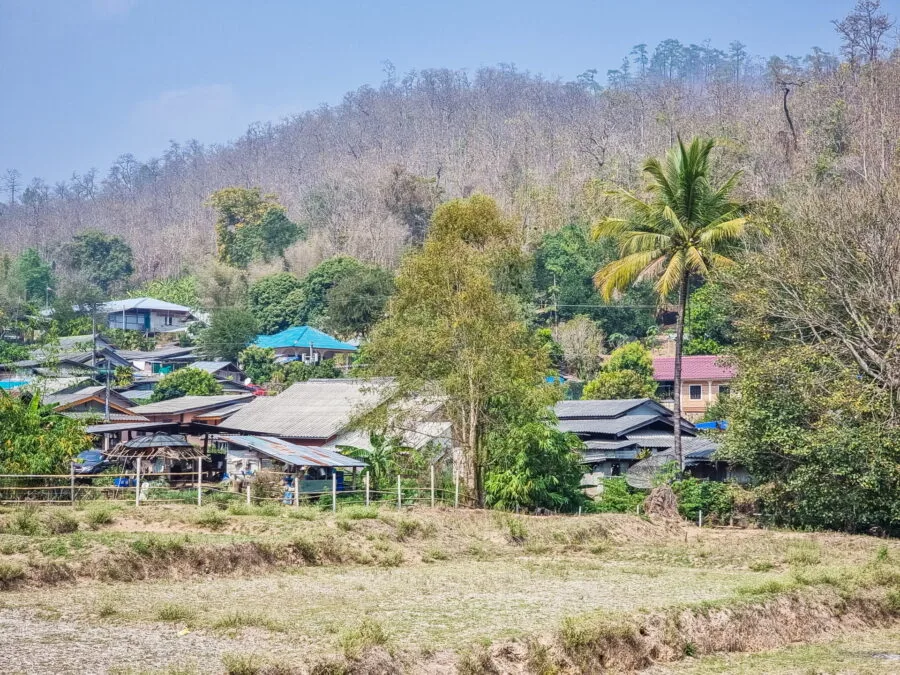 village Ban Phaem Bok near pai