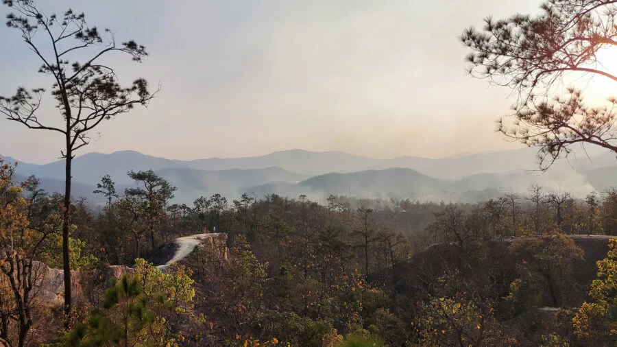 view from pai canyon