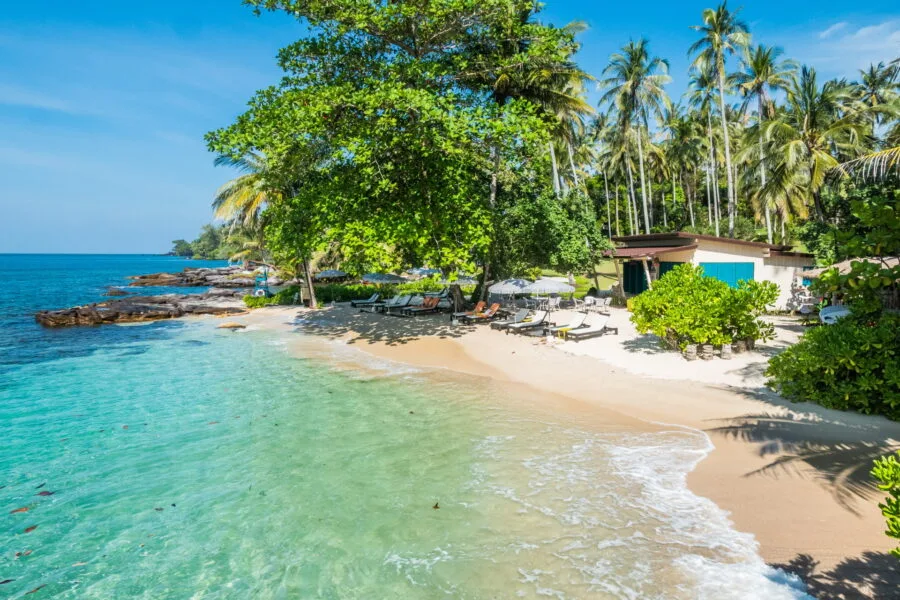 bout plage ao tapao Shantaa Resort Koh Kood