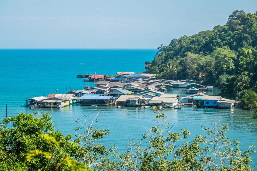 point de vue village ao yai ko kood