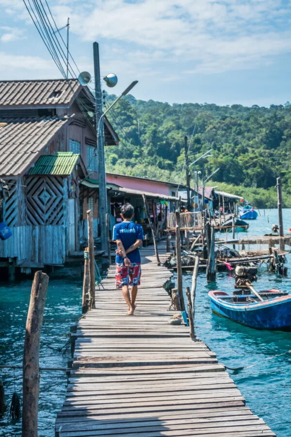 ponton bois village ao yai ko kood