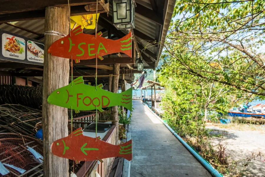 restaurant village ao yai ko kood