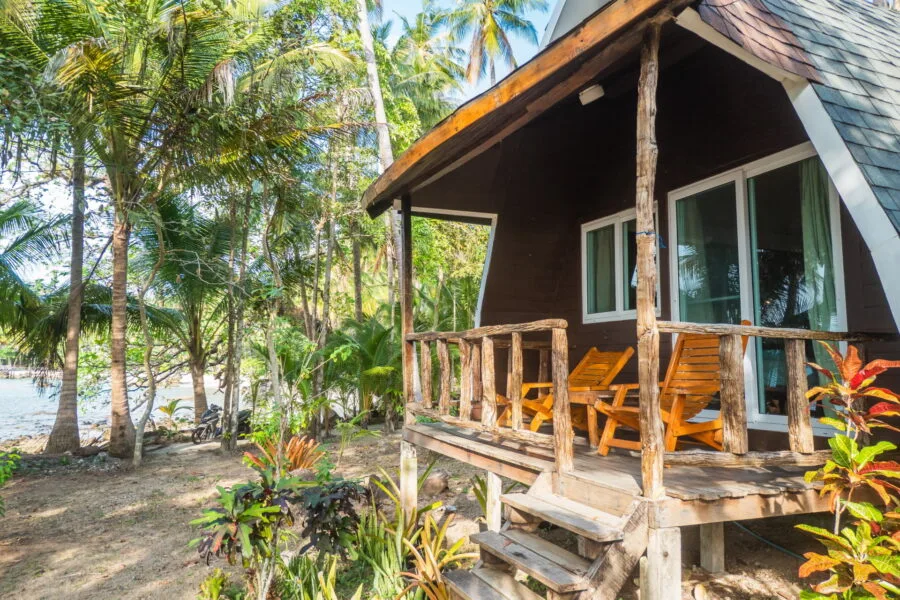 terrasse bungalow ao noi resort ko ko