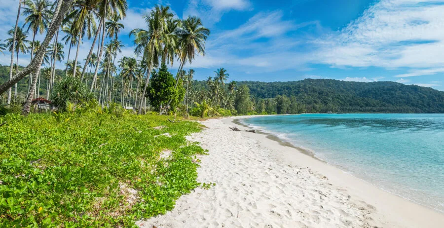 vue globale plage ao phrao ko kood