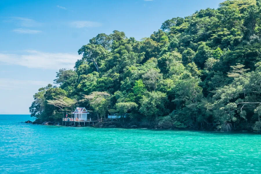 vue sanctuaire village ao yai ko kood