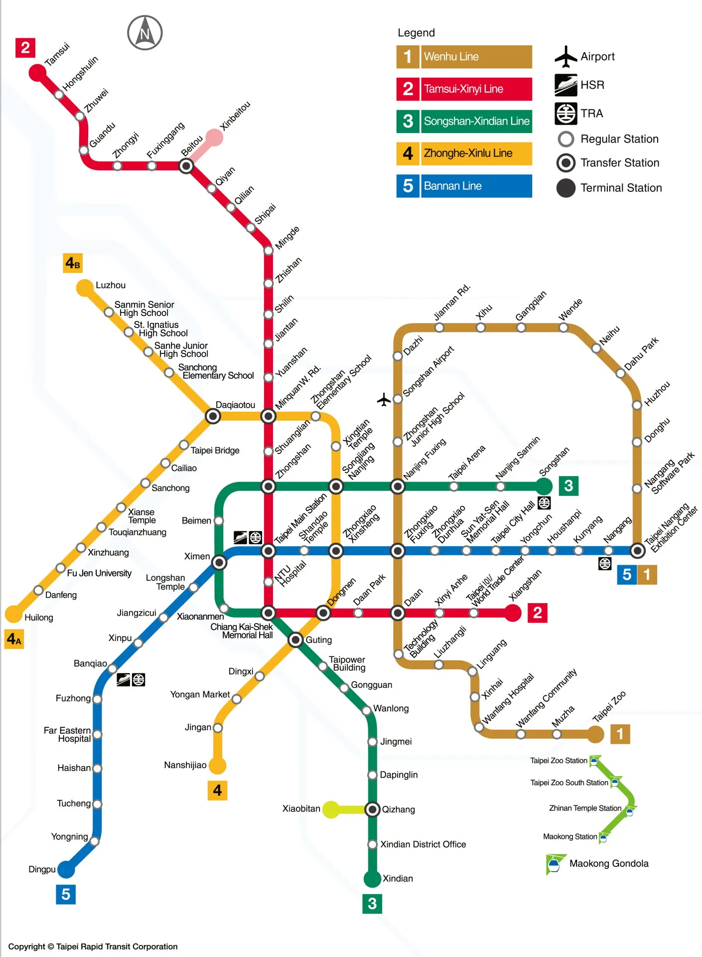 metro-taipei-taiwan map