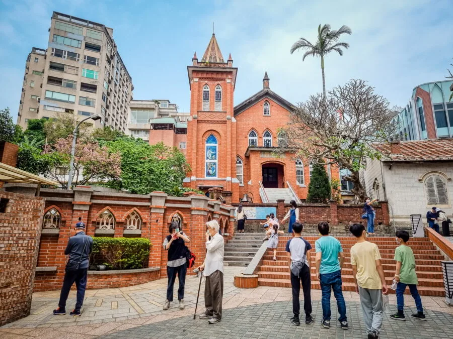 tamsui church new taipei taiwan
