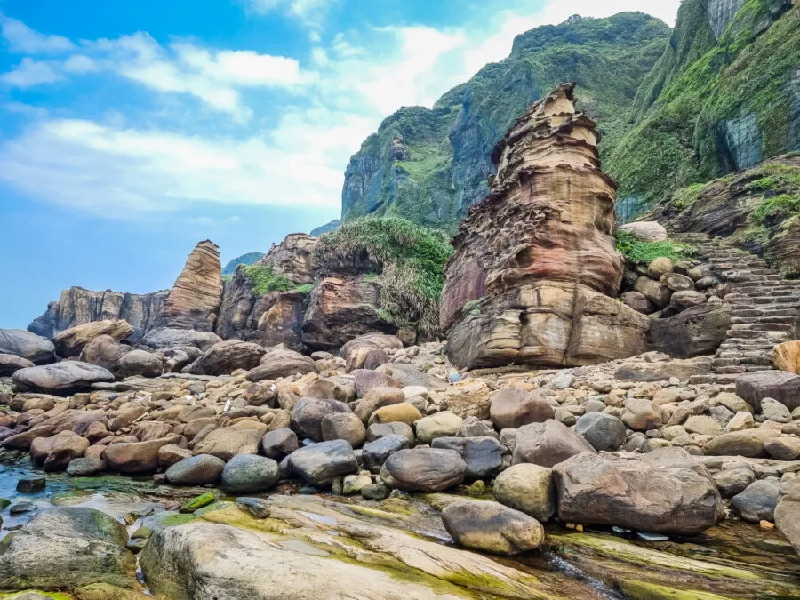 nanya rock north coast taiwan