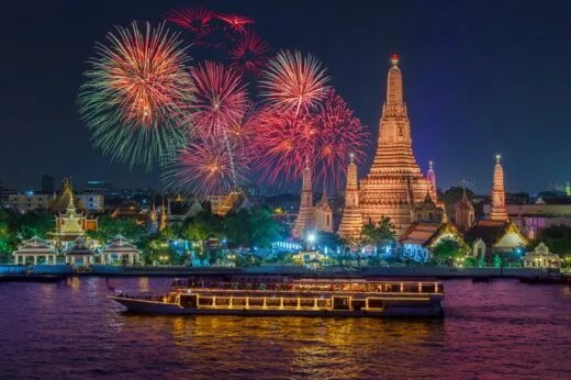 Let's look at some reasons why Thailand is an excellent destination to celebrate the arrival of the New Year!
