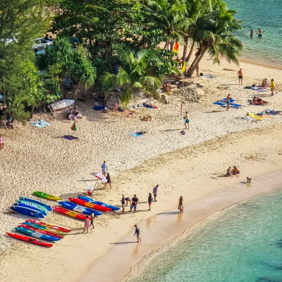 viewpoint on yanui beach phuket