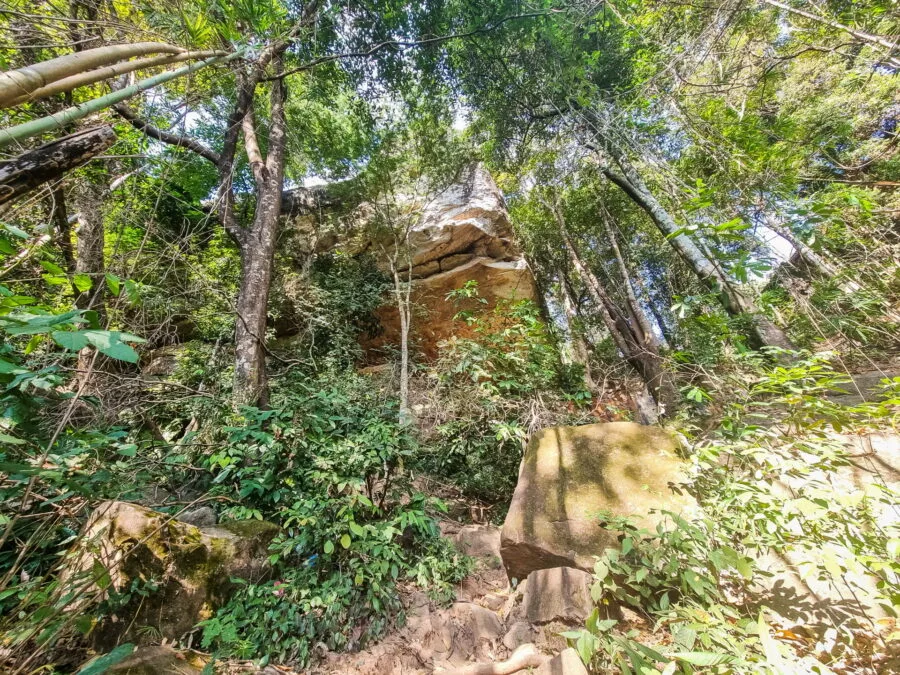 access phou phanang viewpoints laos