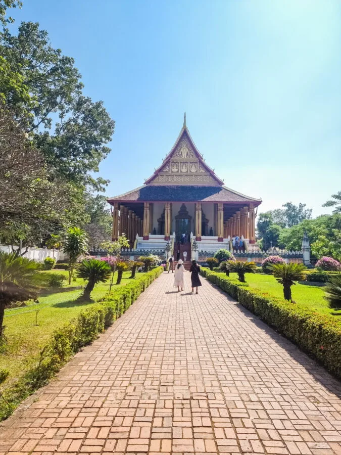 Allee Vat Phra Keo Vientiane Museum