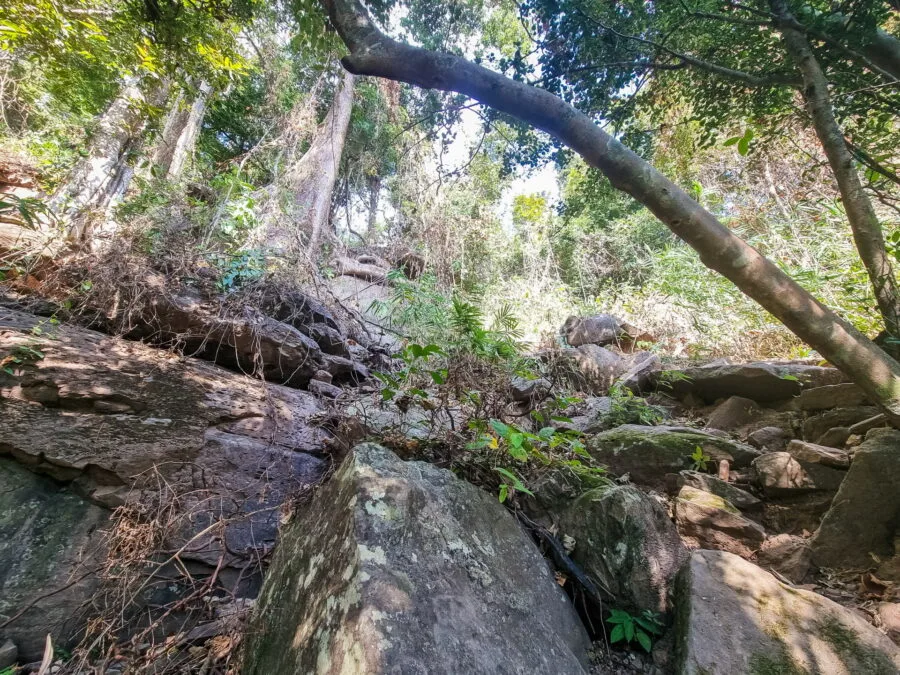 Soon to arrive at Phou Phanan viewpoints, Laos