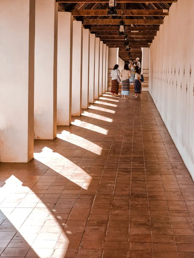 cloister at that luang vientiane
