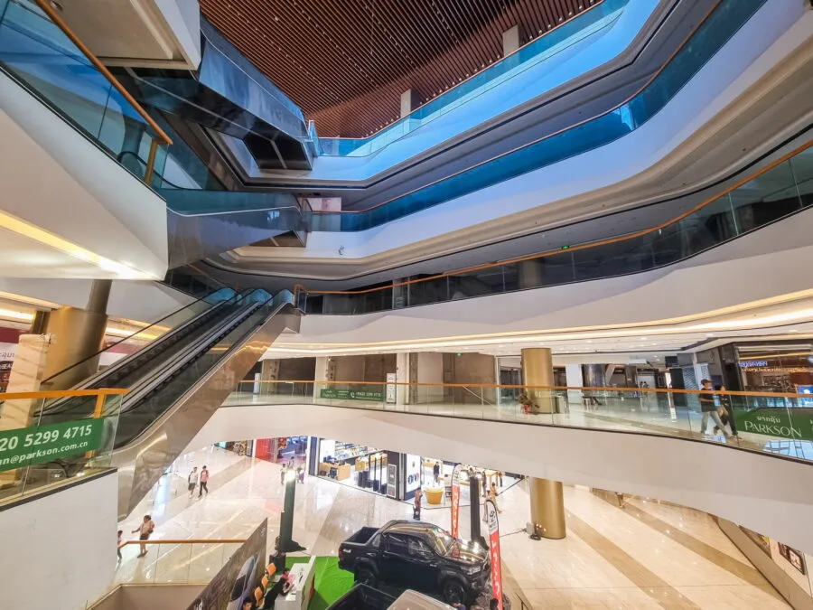 interior shopping mall parkson vientiane