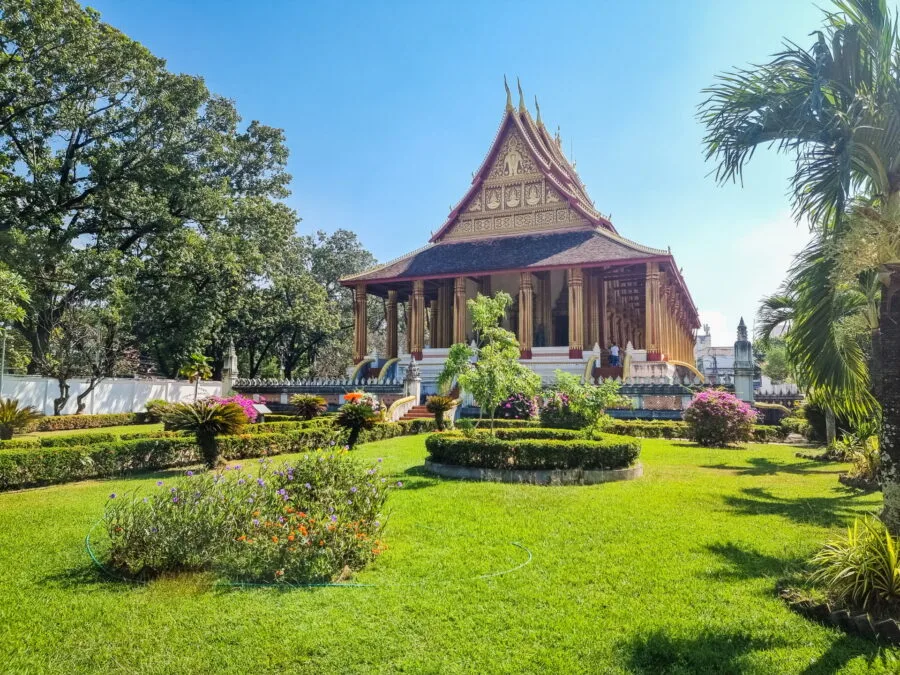 vat phra keo museum vientiane