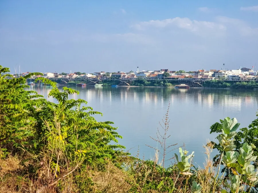nong khai view from Laos
