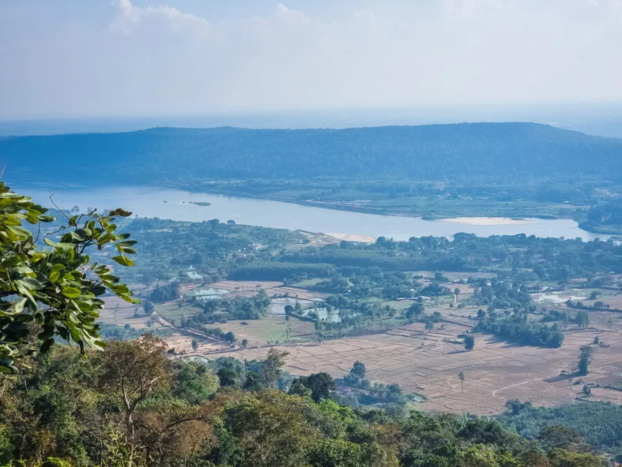 Mekong River view, Thailand, Phou Phanan viewpoints, Laos