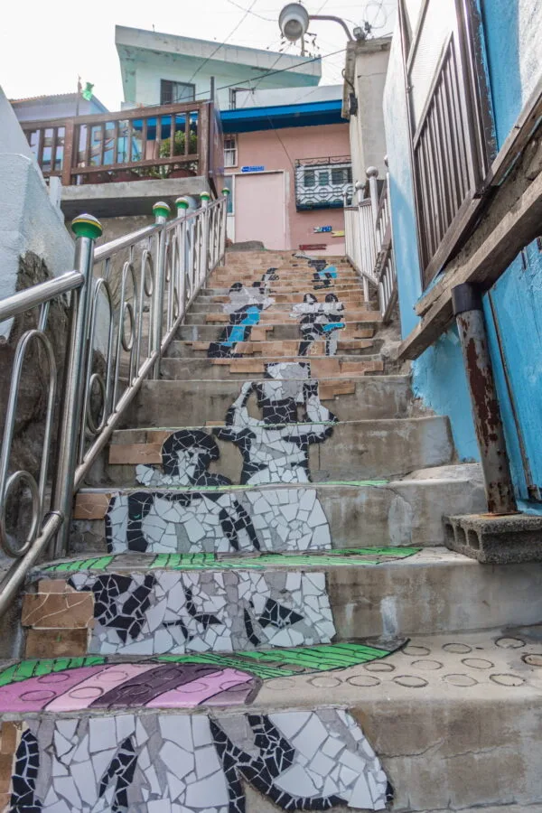 Stairs to See Stars gamcheon busan