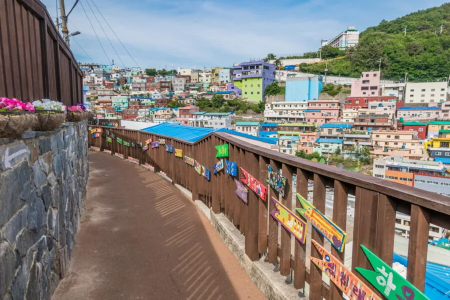stair access Stairs to See Stars gamcheon busan