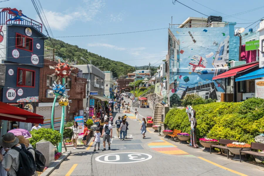 start main street gamcheon culture village busan