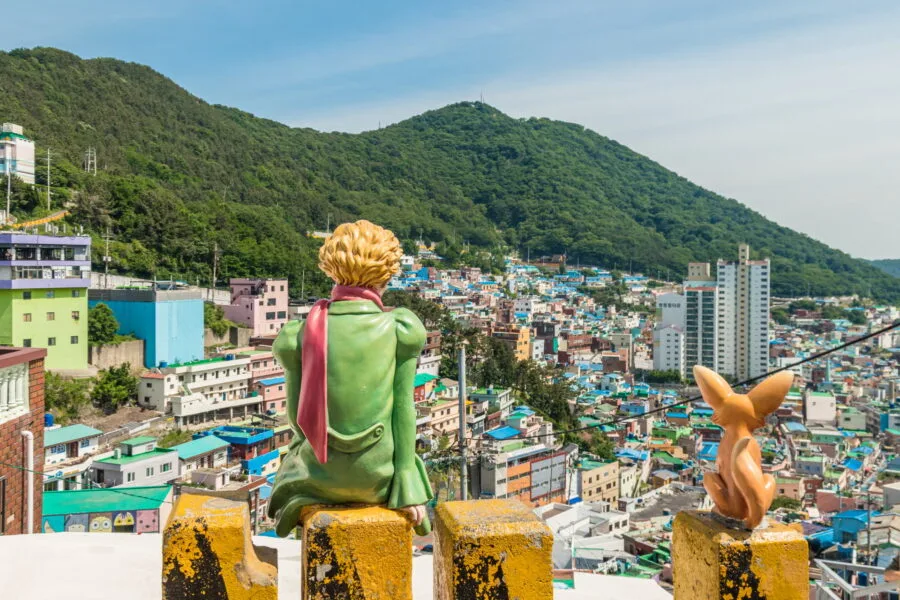 little prince and fox point of view gamcheon busan