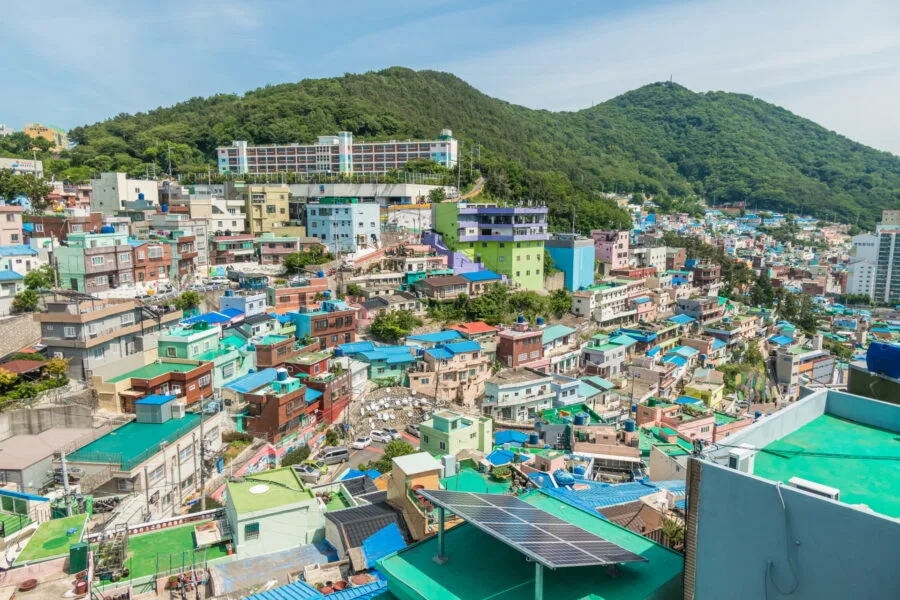 view from cafe voda vom gamcheon busan