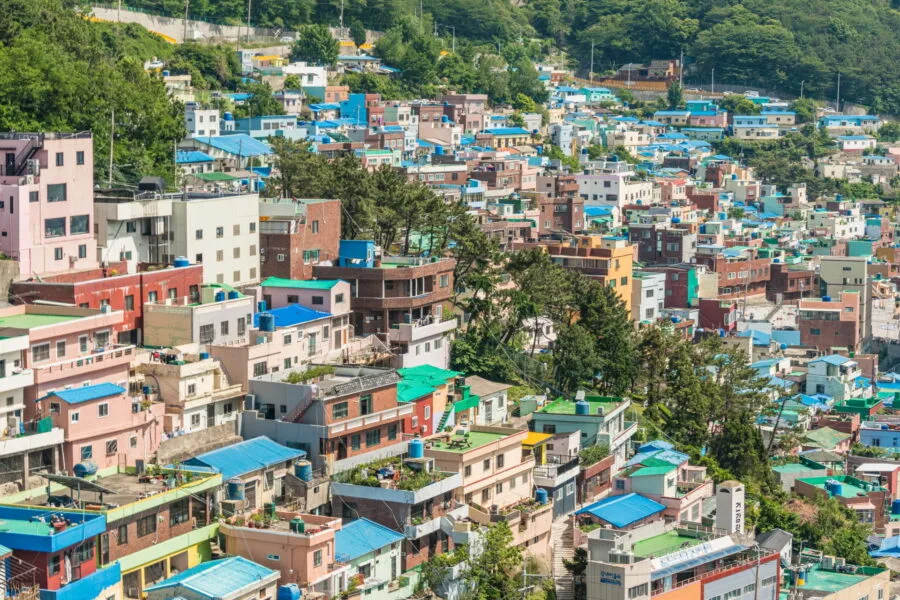view gamcheon culture village busan