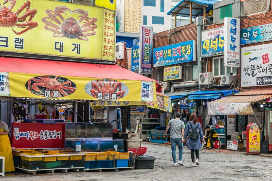 restaurants near jagalchi market busan