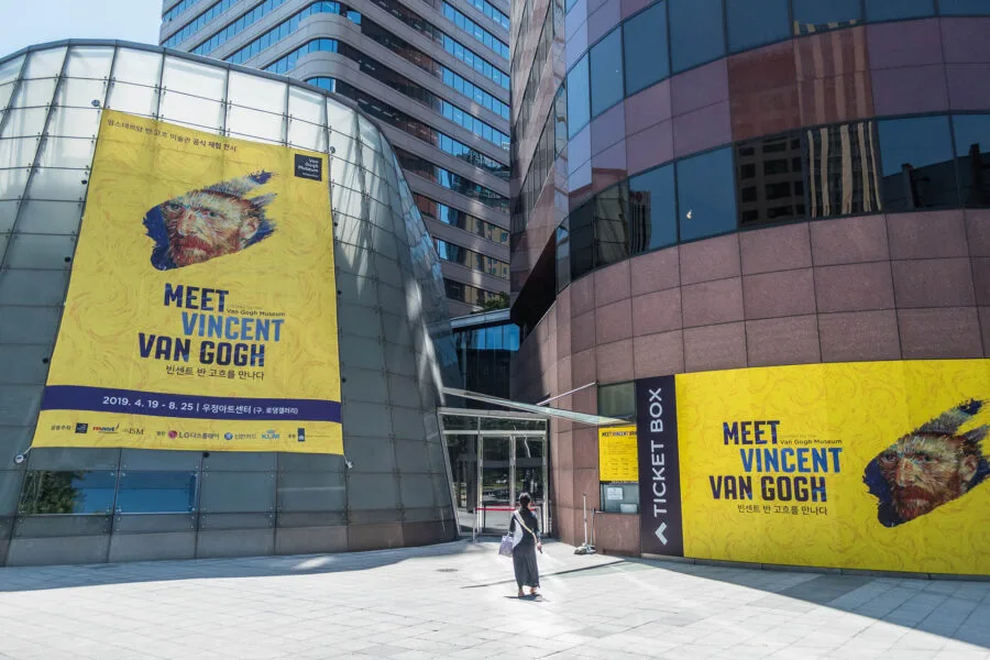 posters for expo meet vincent van gogh seoul