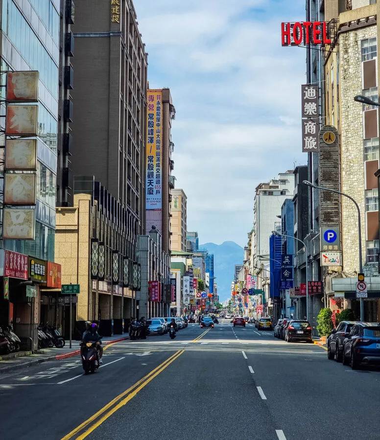 artery view mountain taipei taiwan