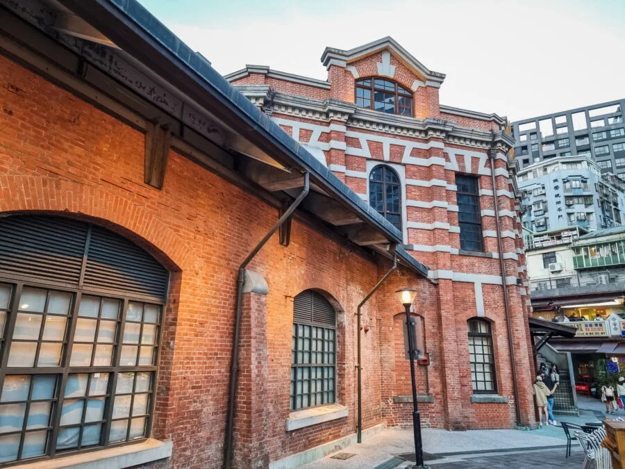 red house side taipei taiwan