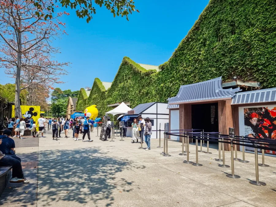 huashan warehouses 1914 creative park taipei