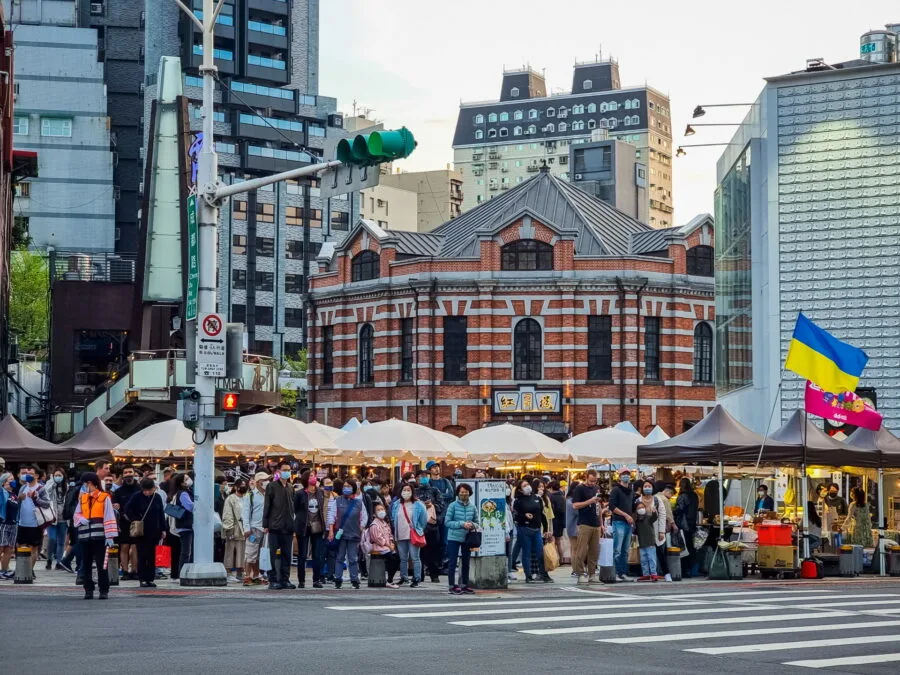 red house ximending taipei