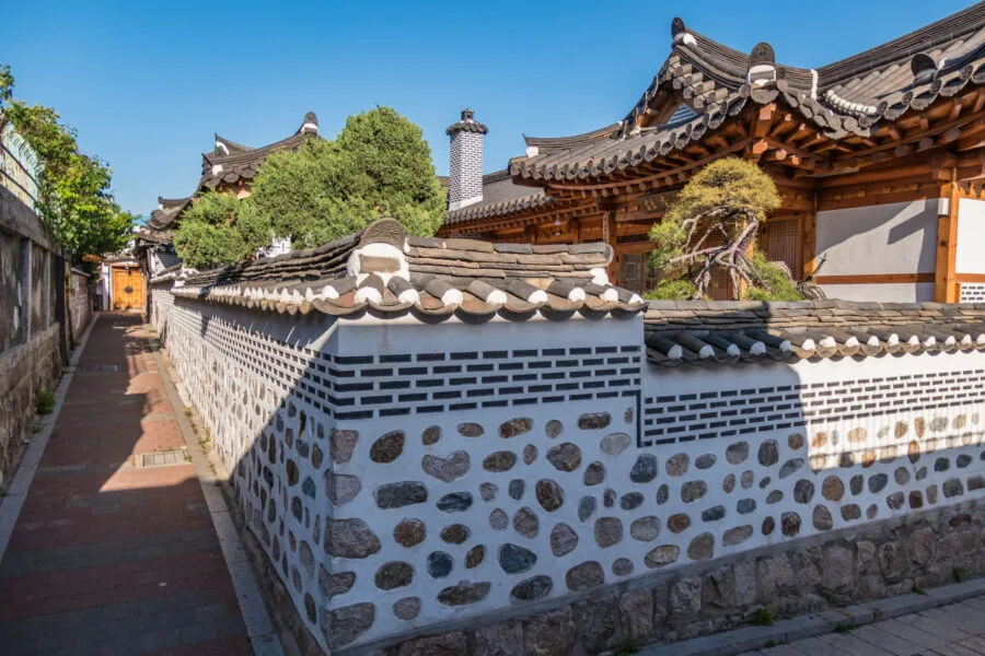 traditional house Bukchon Hanok village Seoul