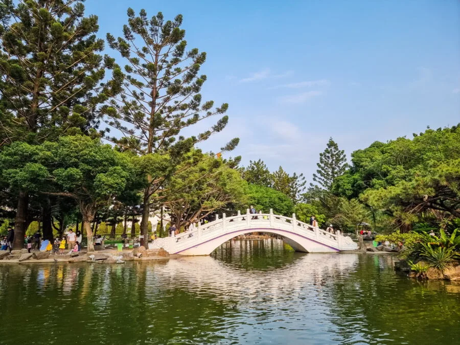 small bridge garden memorial chiang kai shek taipei