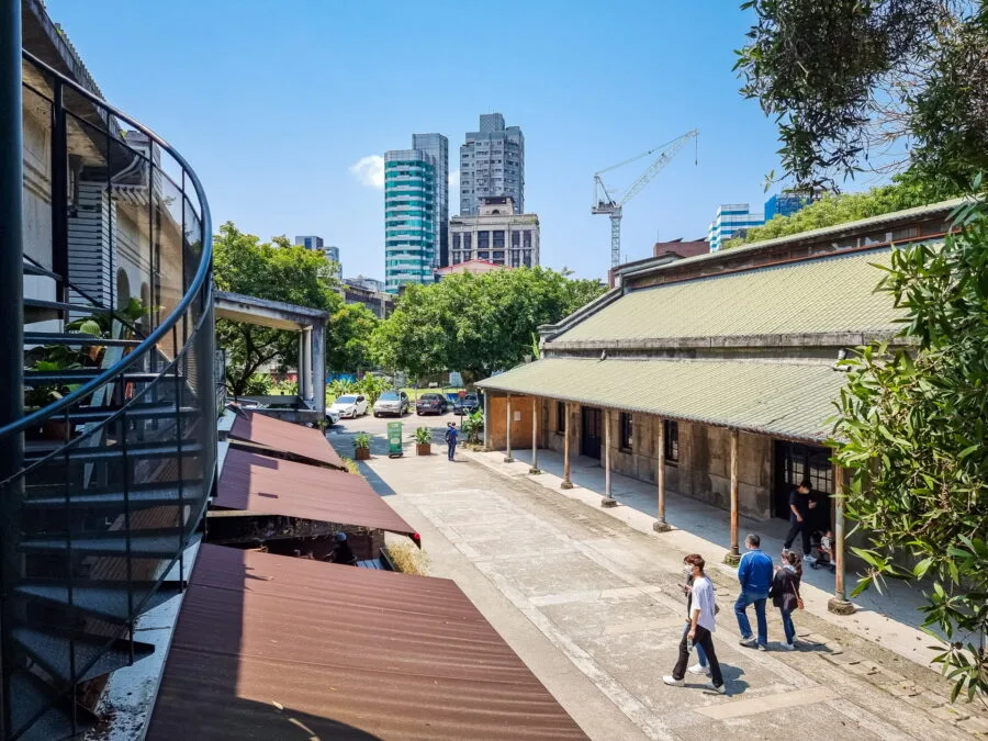 view huashan 1914 creative park taipei