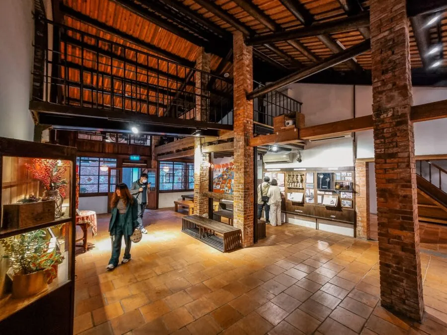 small local museum Bopiliao historical block taipei