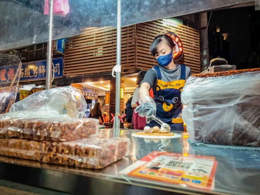 food stall guangzhou taipei night market