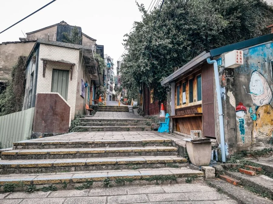 entry love lane tamsui new taipei taiwan