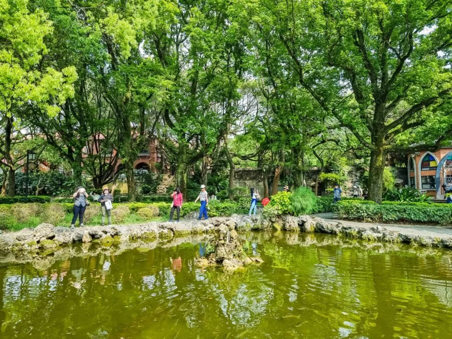 aletheia university garden oxford college in tamsui new taipei