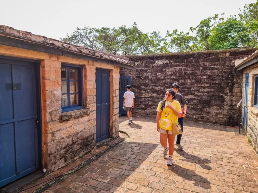 exterior area fort san domingo new taipei