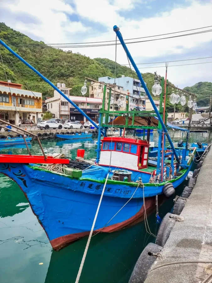 boat quay fishing port bitou north taiwan
