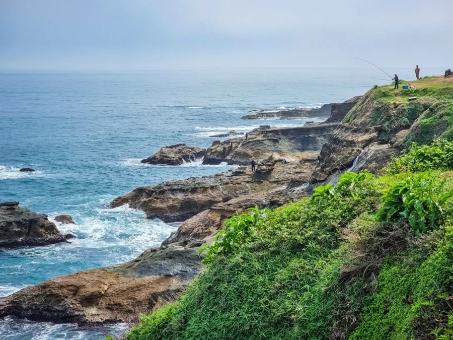 rocky coast north taiwan