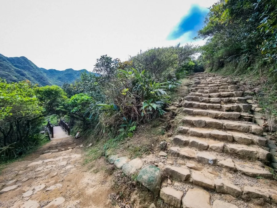 stone staircase nanzilin trail nanya north taiwan